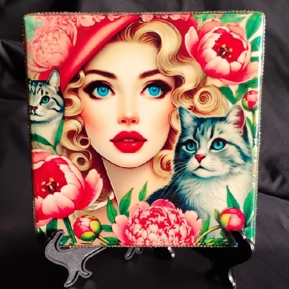 Hand Crafted Taylor Swift Art with Vibrant Colors - Picture 1 of 4